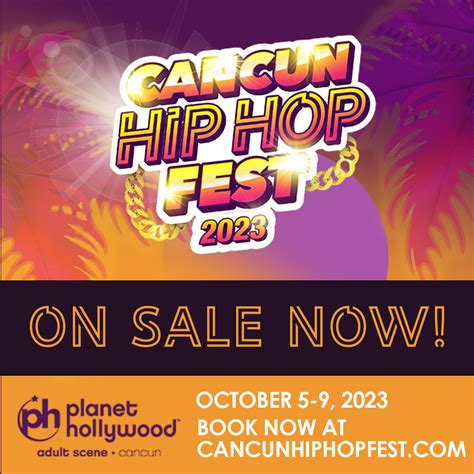 After Glow 0900 PM. . Cancun hip hop festival 2023 lineup